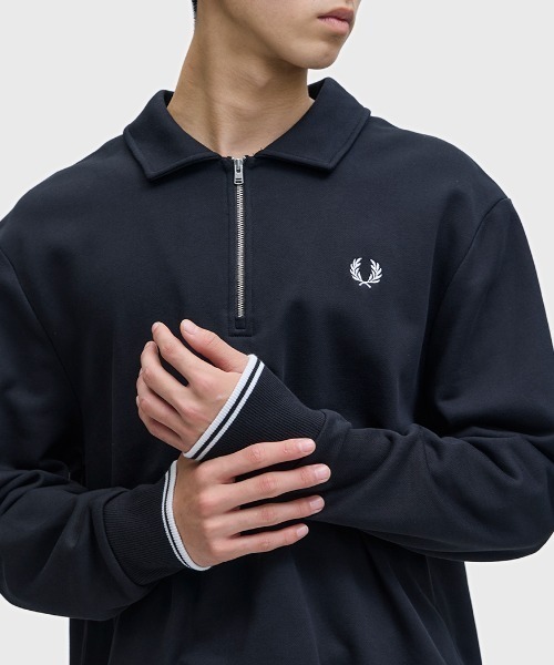 FRED PERRY（フレッドペリー） トレーナー スウェット Half Zip