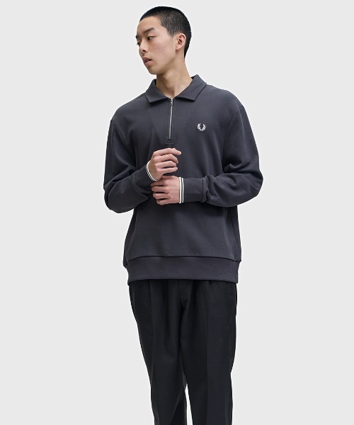 FRED PERRY（フレッドペリー） トレーナー スウェット Half Zip