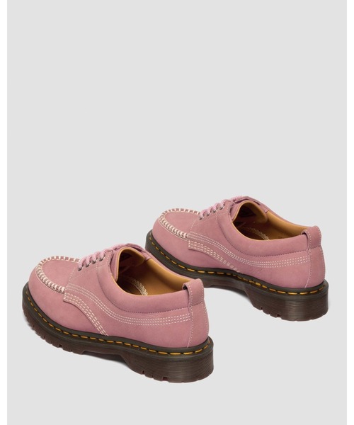 美品 ドクターマーチン メリージェーンくすみピンク 厚底 UK3 22.5~23 Dr.Martens（ドクターマーチン） シューズ LOWELL 4 ホール シューズ