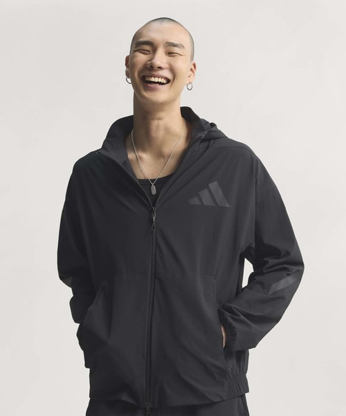 新品 アディダス adidas ウーブントラックトップ メンズS 黒 adidas（アディダス） ジャージ Z.N.E. ウーブン トラックトップ