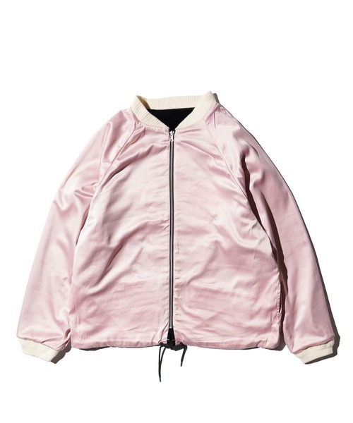 スカジャン THRIFTY LOOK スリフティルック / SNAKE＆SKULL SOUVENIR JCKET メンズ レディースの画像