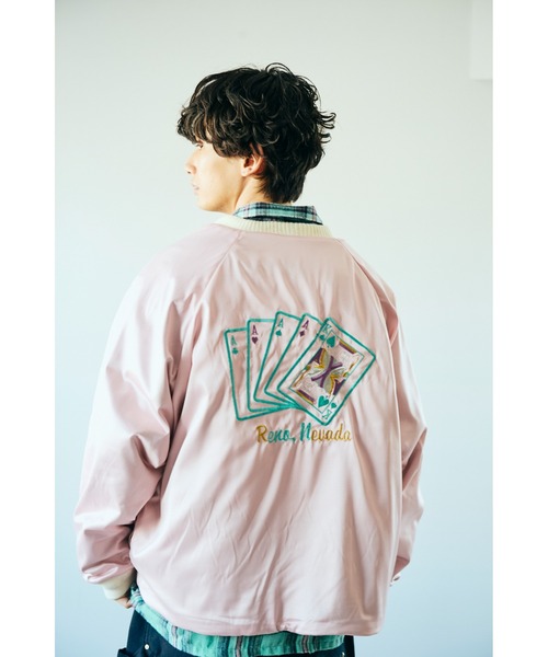 スカジャン THRIFTY LOOK スリフティルック / SNAKE＆SKULL SOUVENIR JCKET メンズ レディースの画像