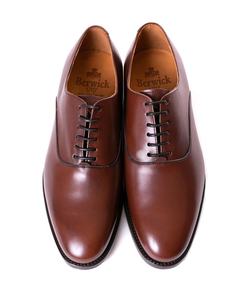 「Berwick1707」 シューズ 5.5 ブラウン メンズの画像