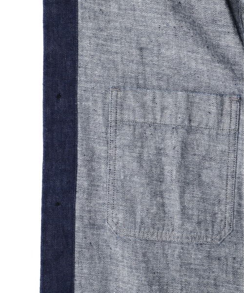 ブラウス シャツ CANTON LIGHT DENIM レディースの画像