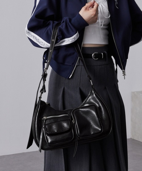 「nui nullu」 ショルダーバッグ FREE ゴールド レディース_画像5