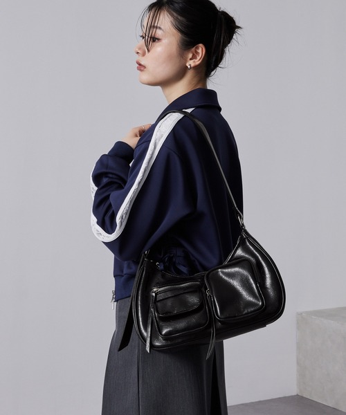 「nui nullu」 ショルダーバッグ FREE ゴールド レディース_画像8