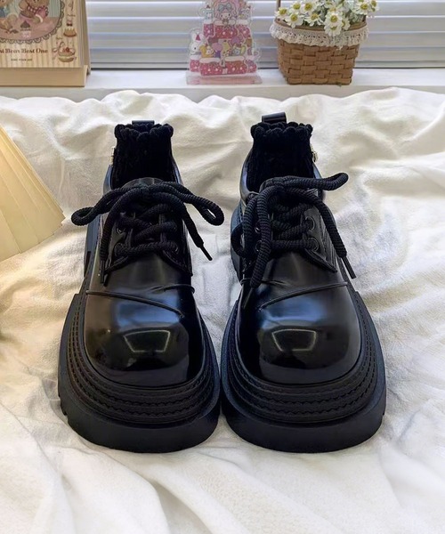 shoes365 ローファー 厚底ローファー レディース : ZOZOTOWN Yahoo!店