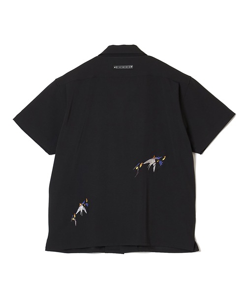 CRIMIE（クライミー） シャツ TAILORED SWALLOW EMBROIDERY S/S SHIRT