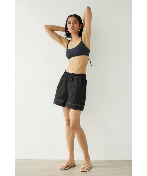 「ALEXIA STAM」 ショートパンツ M ブラック レディース_画像3