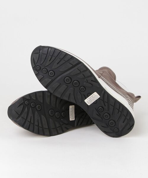 「coca(ANDEX shoes product)」 ハイカットスニーカー 24.5cm グレー レディース_画像3