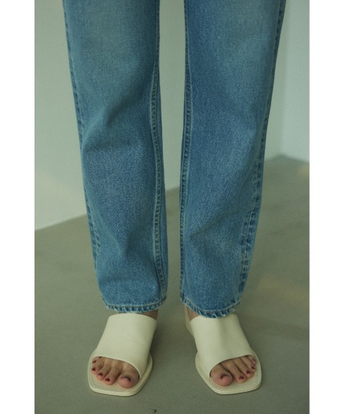 「BLACK BY MOUSSY」 デニムパンツ 24inch ライトブルー レディース_画像5