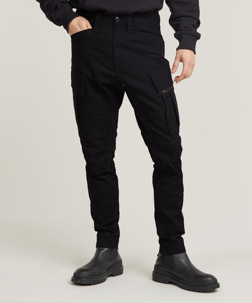 定価39600円 G-Star RAW Exclusives カーゴパンツ　黒 G-STAR RAW - G-STAR RAW(ジースターロー) メンズ パンツ カーゴの通販