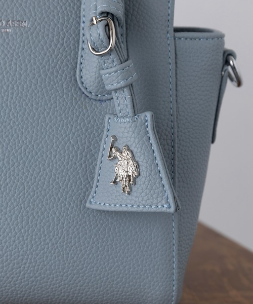「U.S. POLO ASSN.」 2WAYバッグ FREE ブラック レディースの画像