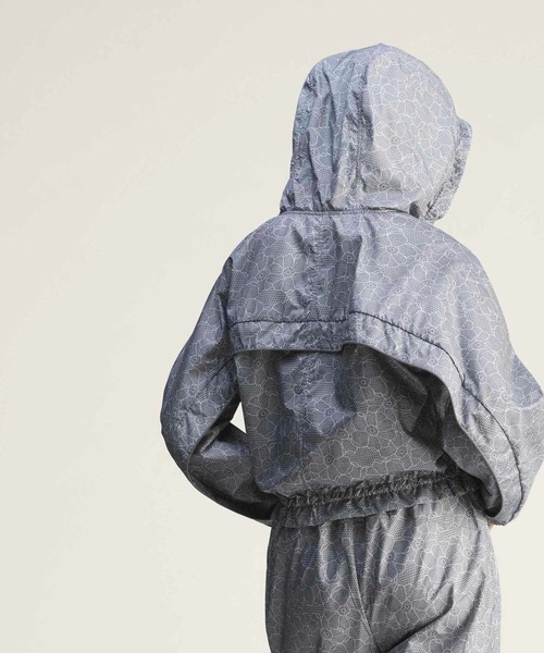 adidas by Stella McCartney パーカー ランニング プリント ジャケット