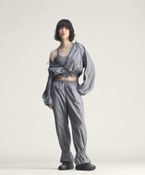 adidas by Stella McCartney パーカー ランニング プリント ジャケット