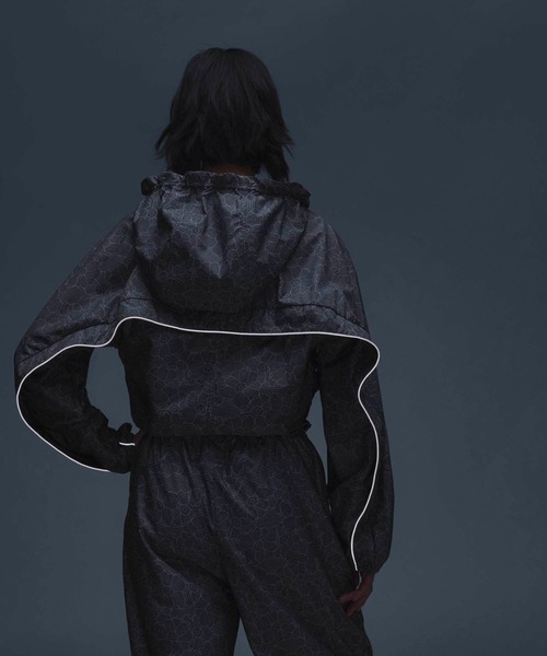 adidas by Stella McCartney パーカー ランニング プリント ジャケット