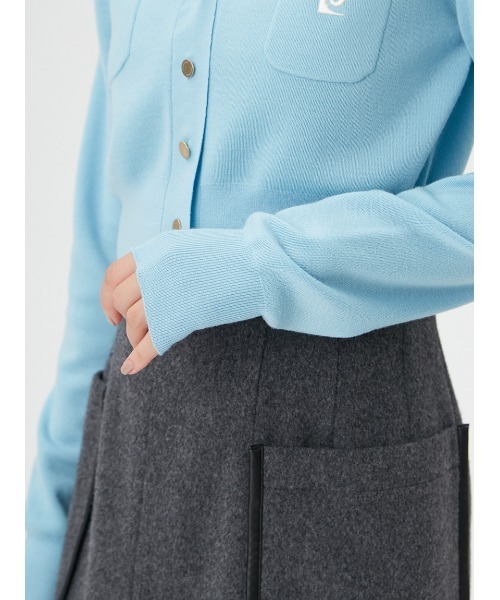 FRAY I.D（フレイ・アイディー） ニットカーディガン「pierre cardin