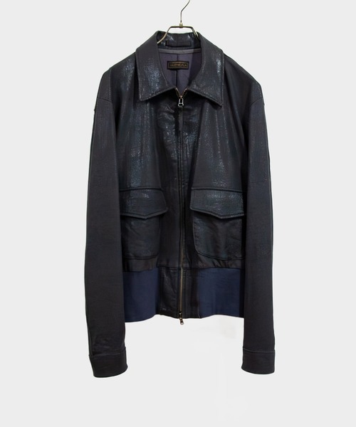 ブルゾン アウター CRACK TERRY BLOUSON メンズの画像
