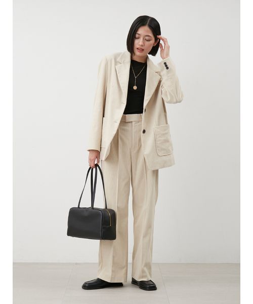 「Mila Owen」 ニットカーディガン 0 レッド レディース_画像10