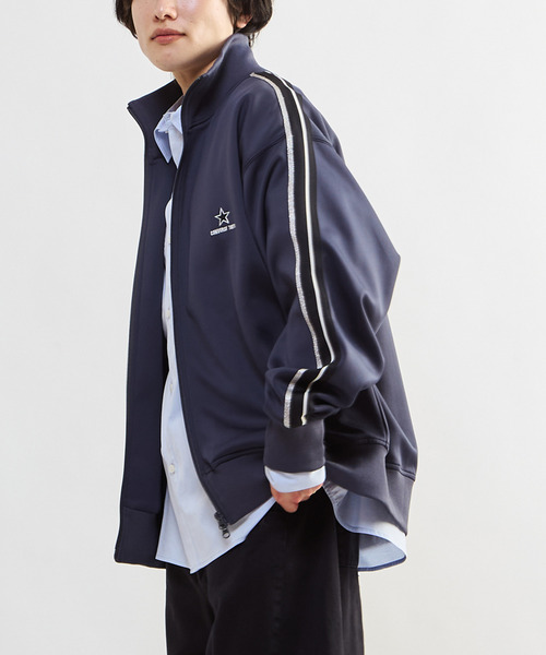 CONVERSE TOKYO コート アウター SIDE LINE LOOSE TRACK JACKET(UNISEX