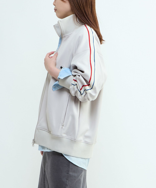CONVERSE TOKYO コート アウター SIDE LINE LOOSE TRACK JACKET(UNISEX