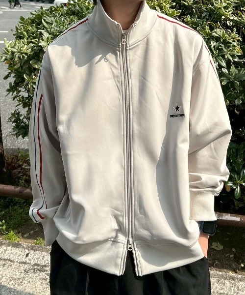 CONVERSE TOKYO コート アウター SIDE LINE LOOSE TRACK JACKET(UNISEX