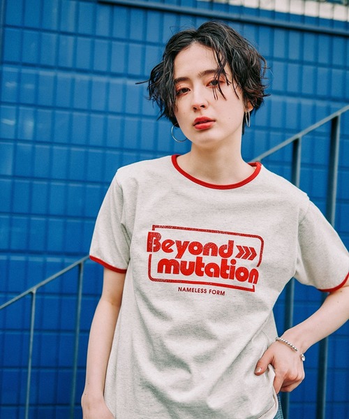 【ニコ☺︎売り切りたい 】Tシャツ「CAMPING GIRL TEE」 niko and…（ニコアンド） tシャツ アソートスラブリンガーTシャツ