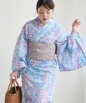 浴衣 有松絞り浴衣3点セット utatane ...の詳細画像5