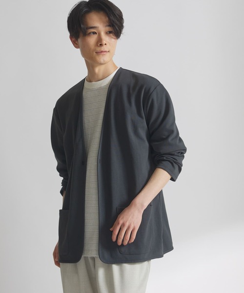 「URBAN RESEARCH DOORS」 カーディガン LARGE ブルー メンズ_画像2