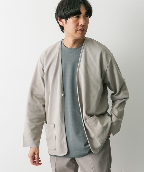 「URBAN RESEARCH DOORS」 カーディガン LARGE ブルー メンズ_画像5