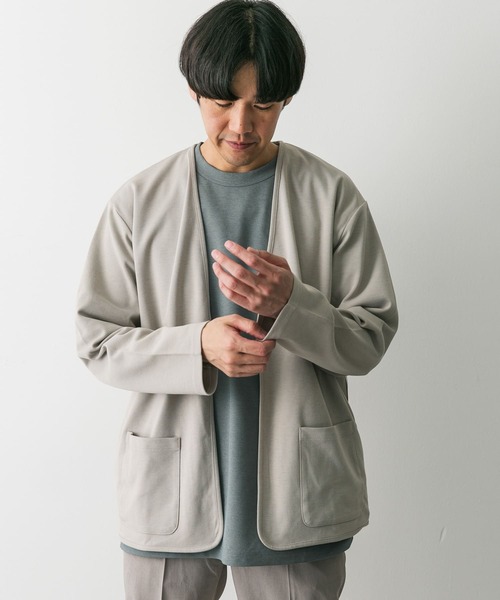 「URBAN RESEARCH DOORS」 カーディガン LARGE ブルー メンズ_画像7