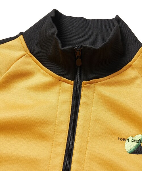 「TOWNCRAFT」 ジャージブルゾン MEDIUM 黄色 メンズ