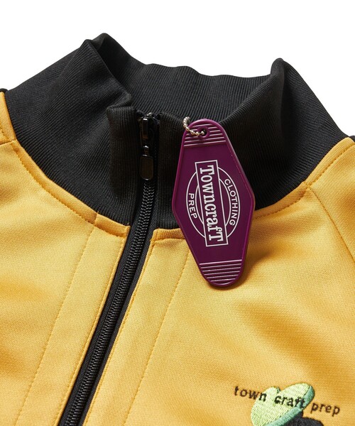 「TOWNCRAFT」 ジャージブルゾン MEDIUM 黄色 メンズ