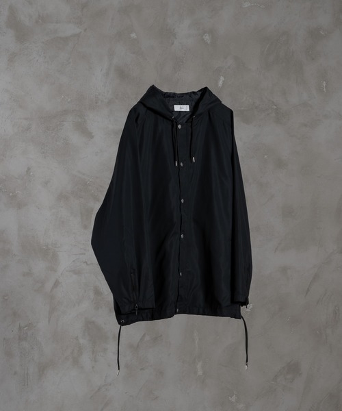 「ADRER」 マウンテンパーカー X-SMALL ブラック メンズ_画像2