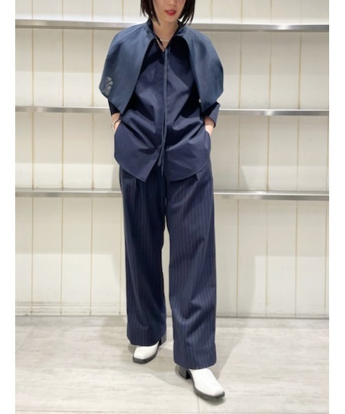 「styling/」 長袖ブラウス FREE ホワイト レディース_画像2