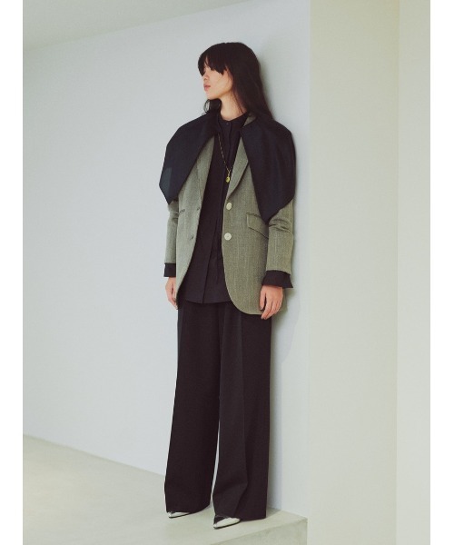 「styling/」 長袖ブラウス FREE ホワイト レディース_画像4