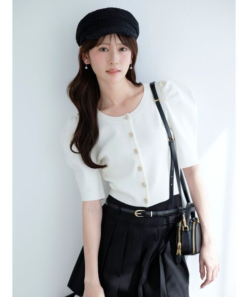 SNIDEL（スナイデル） パンツ ベルトセットプリーツミニスカショーパン