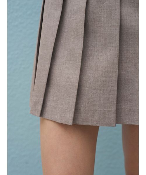 SNIDEL（スナイデル） パンツ ベルトセットプリーツミニスカショーパン