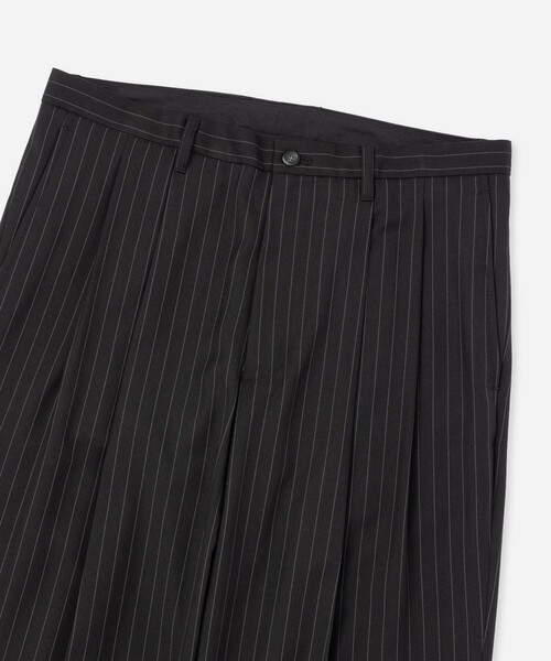 パンツ George Herringbone Stripe Two Tuck Pant メンズの画像