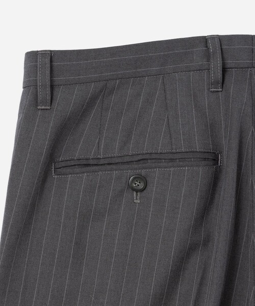 パンツ George Herringbone Stripe Two Tuck Pant メンズの画像