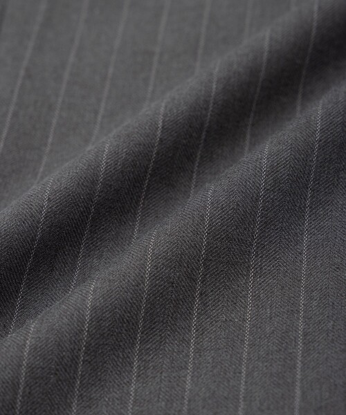 パンツ George Herringbone Stripe Two Tuck Pant メンズの画像