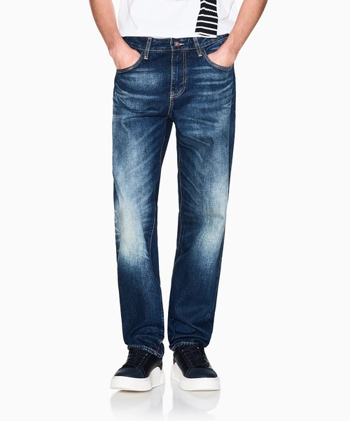 アルマーニ ジーンズ デニム ジーンズ パンツ 33 インディゴブルー ARMANI EXCHANGE 「ARMANI EXCHANGE」 デニムパンツ 33inch インディゴ