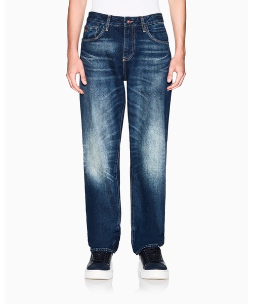 アルマーニ ジーンズ デニム ジーンズ パンツ 33 インディゴブルー ARMANI EXCHANGE 「ARMANI EXCHANGE」 デニムパンツ 33inch インディゴ