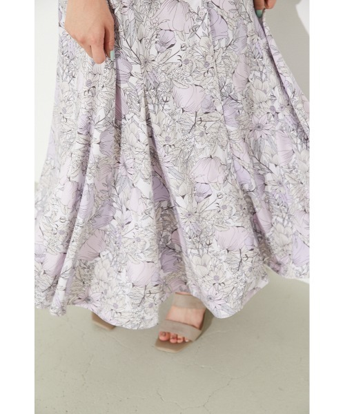 「rienda」 半袖ワンピース MEDIUM ブラック レディース_画像9