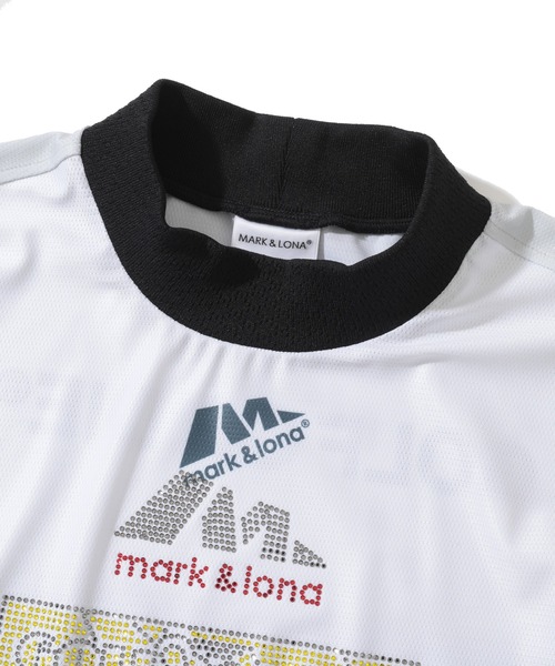 ゴルフ ケ*タ様 46（M）新品未使用 マークアンドロナ MARK&LONA 白Tシャツ