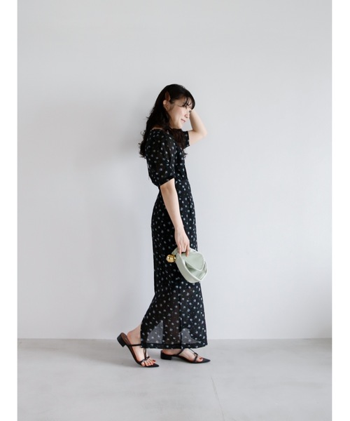 ワンピース v-neck maxi onepieceの画像