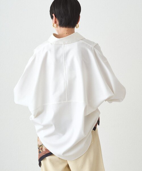 「LOUNGEDRESS」 長袖シャツ FREE ネイビー レディース_画像7
