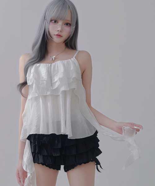 Diable baiser（ディアブルベーゼ） タンクトップ ノースリーブ