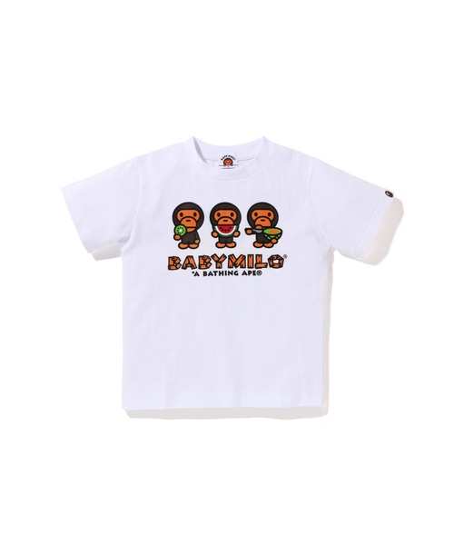 т*т様 アベイシングエイプ BABY MILO お花マイロ女の子Tシャツ 初期 A BATHING APE（アベイシングエイプ） tシャツ BABY MILO FRUIT SUMMER