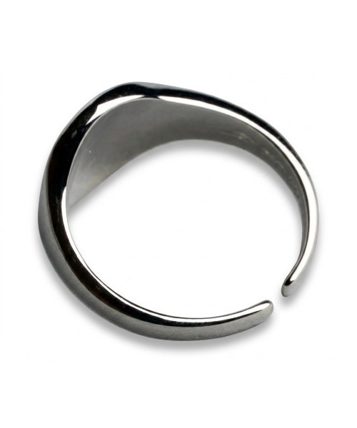 NO ID.（ノーアイディー） 指輪 リング 「NO ID.」Concave Signet Ring
